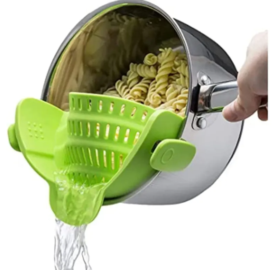 Snap & Drain Pot Strainer