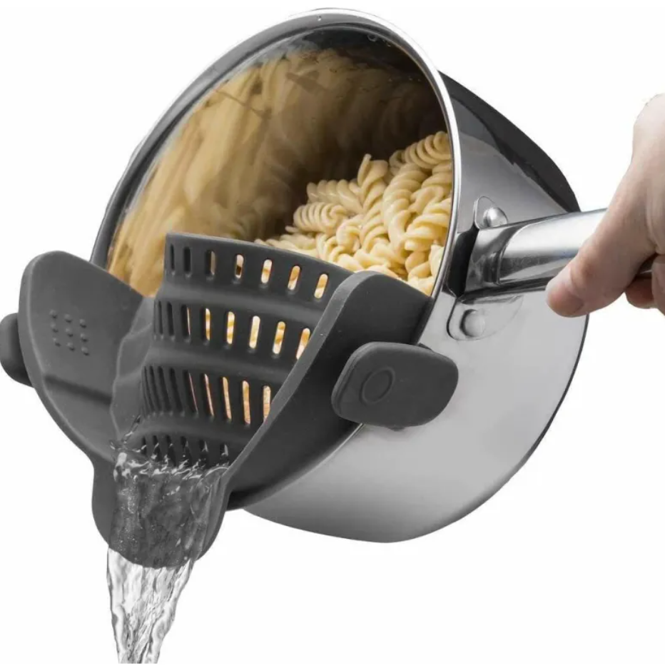 Snap & Drain Pot Strainer